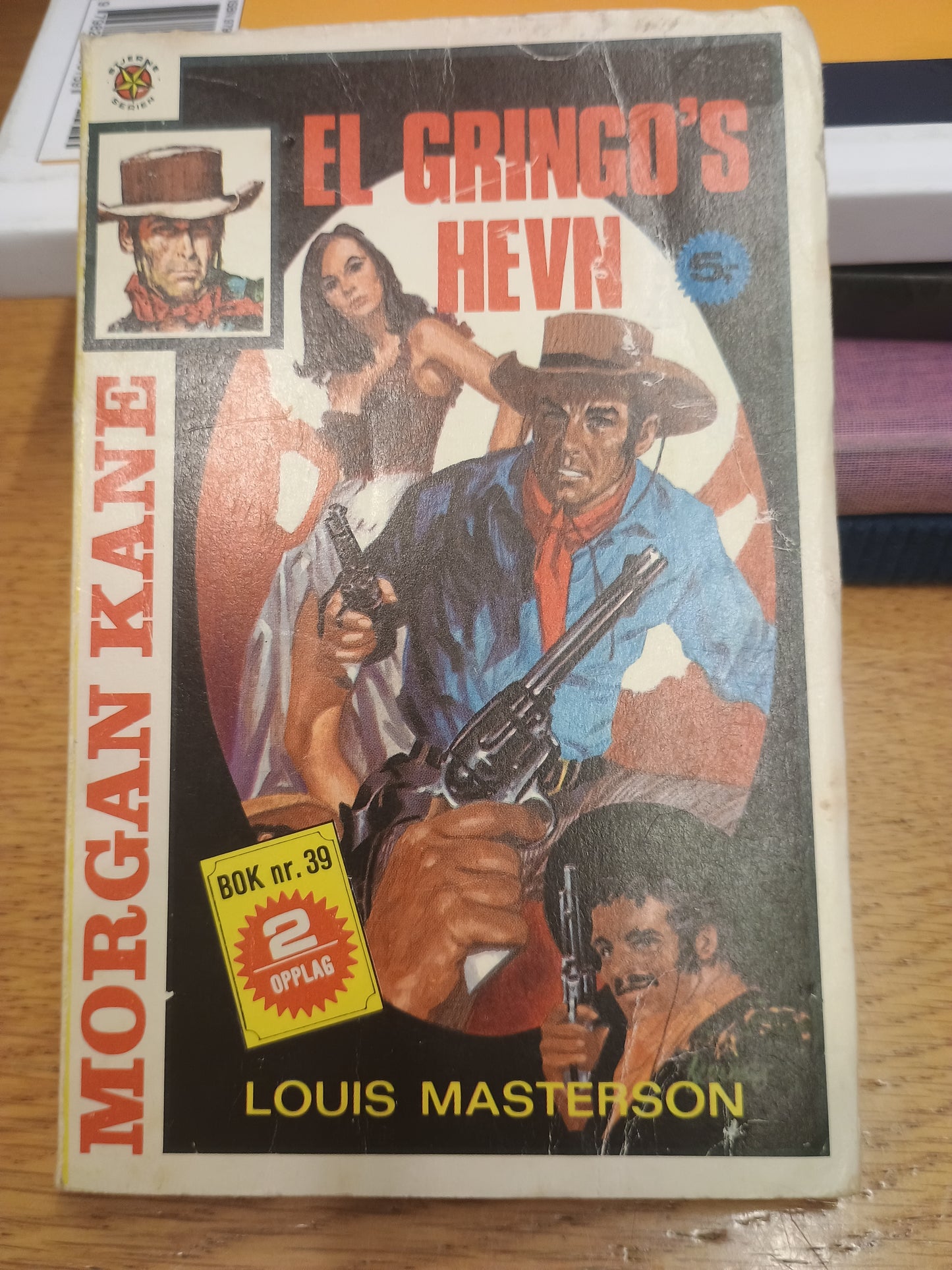 Morgan Kane, El Gringo's hevn, Louis Masterson