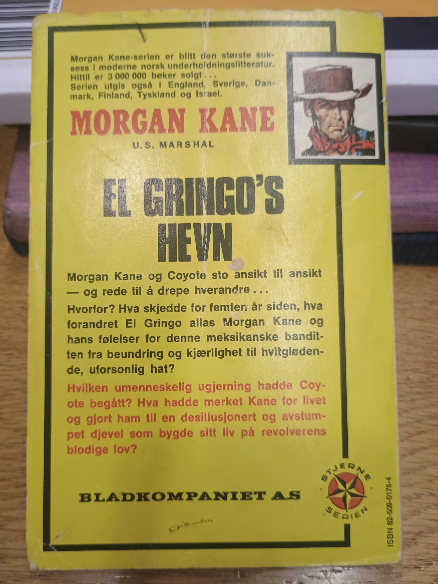 Morgan Kane, El Gringo's hevn, Louis Masterson