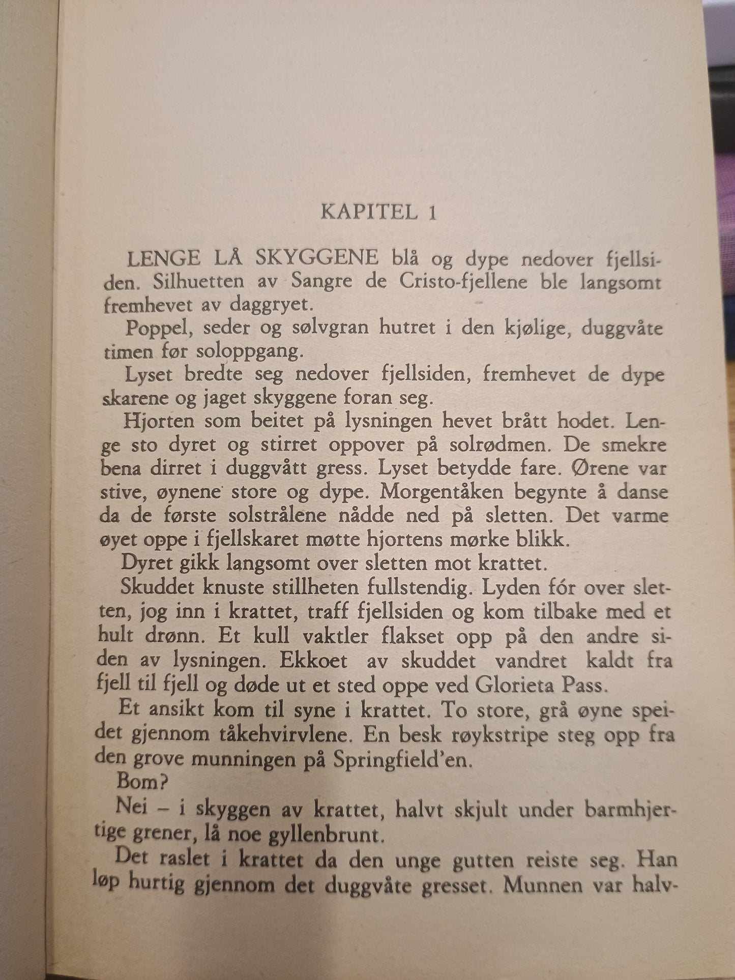 Morgan Kane, Blodsporet til Santa Fe, Louis Masterson