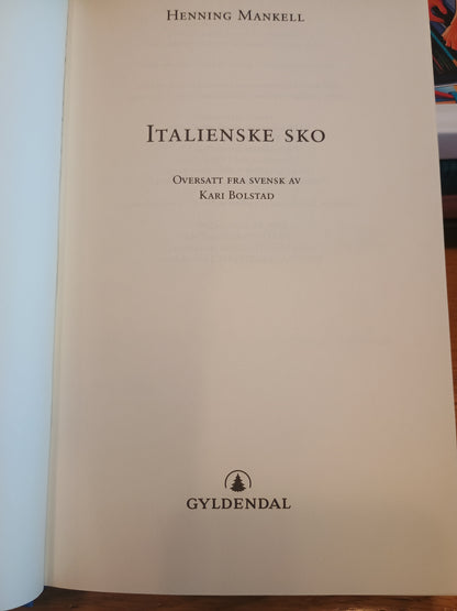 Italienske sko, Henning Mankell