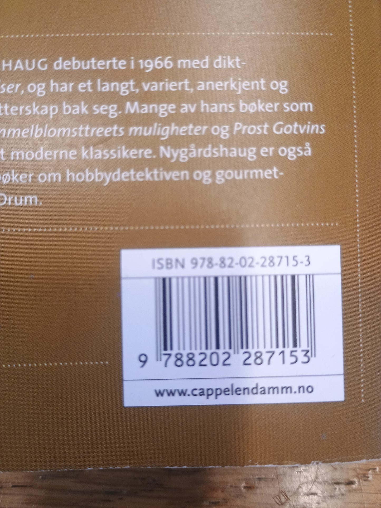 Prost Gotvins Geometri, Gert Nygårdshaug