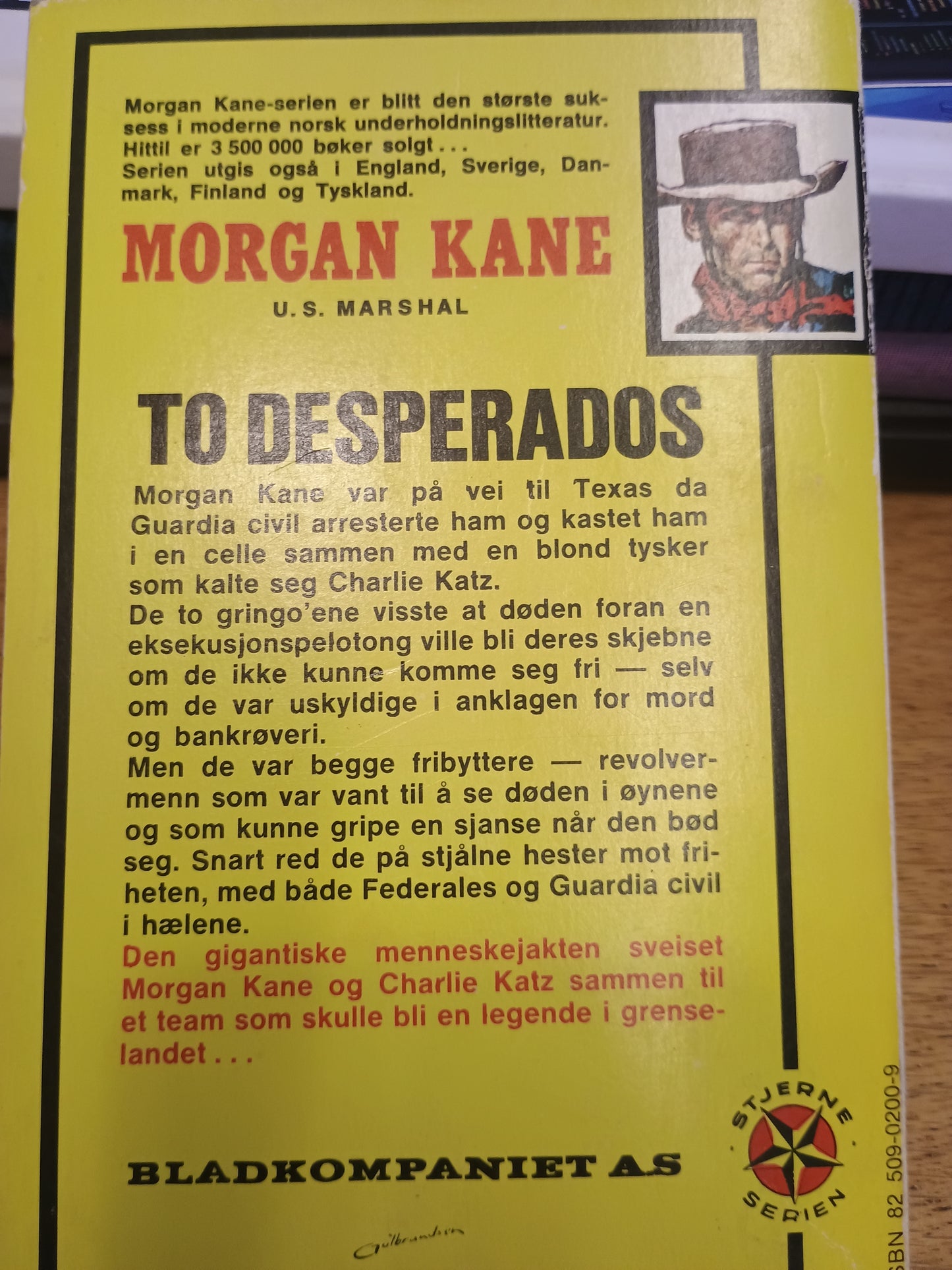 Morgan Kane, To desperados, Louis Masterson