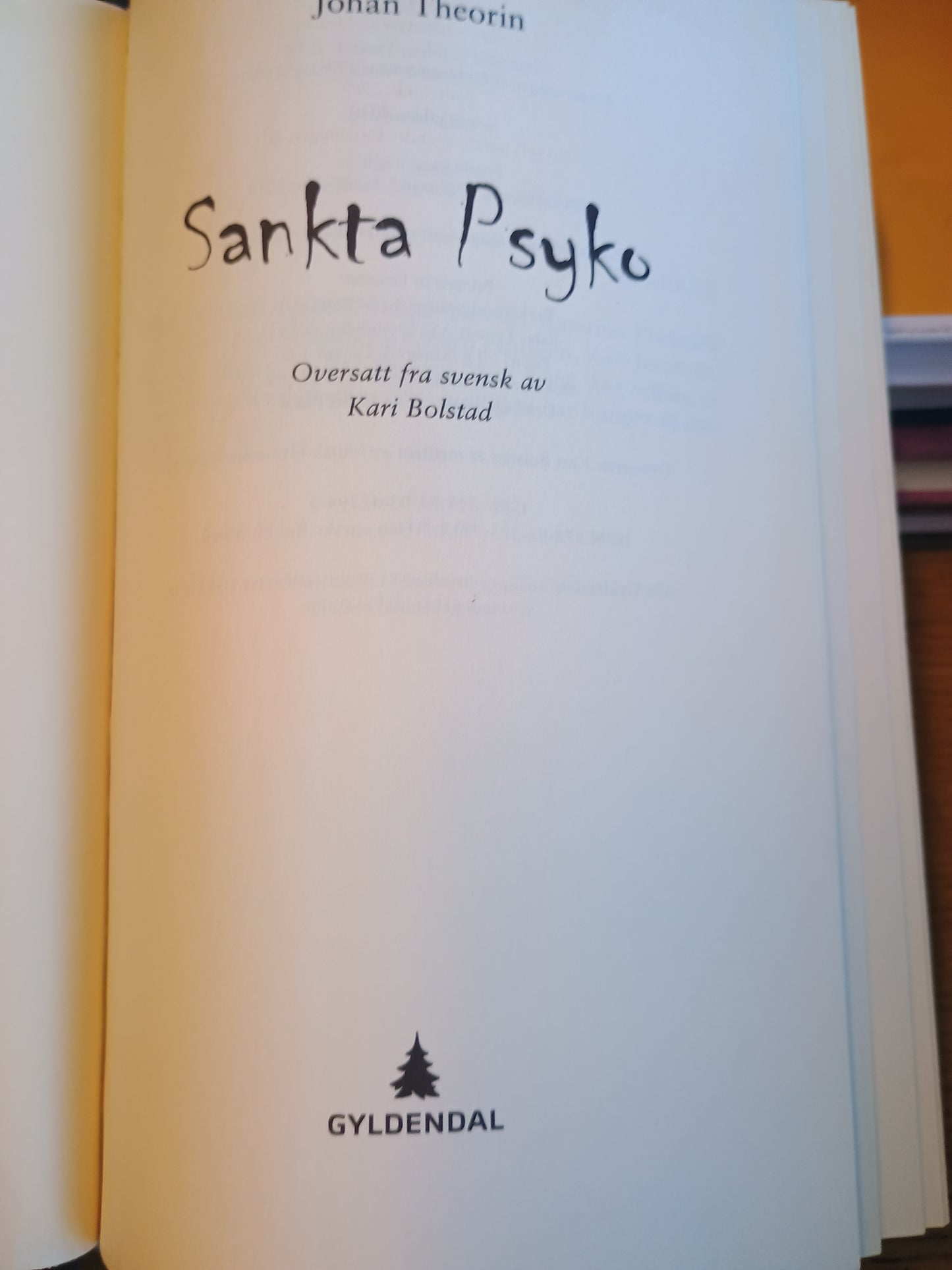 Sankta Psyko, Johan Theorin