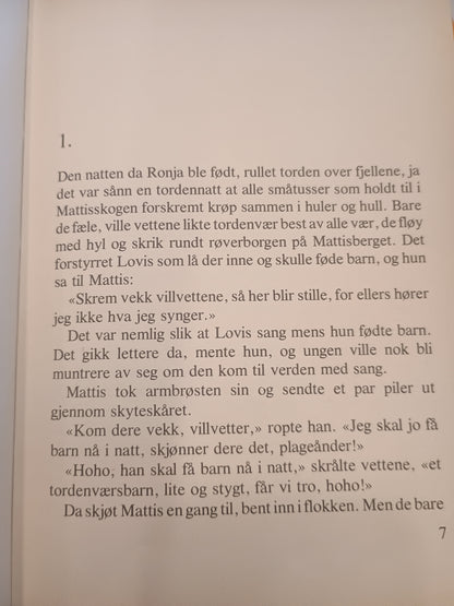 Ronja Røverdatter, Astrid Lindgren