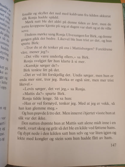 Ronja Røverdatter, Astrid Lindgren