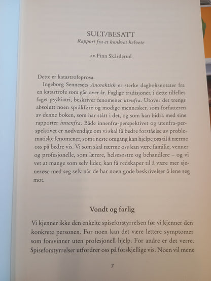 Anorektisk, Ingeborg Senneset