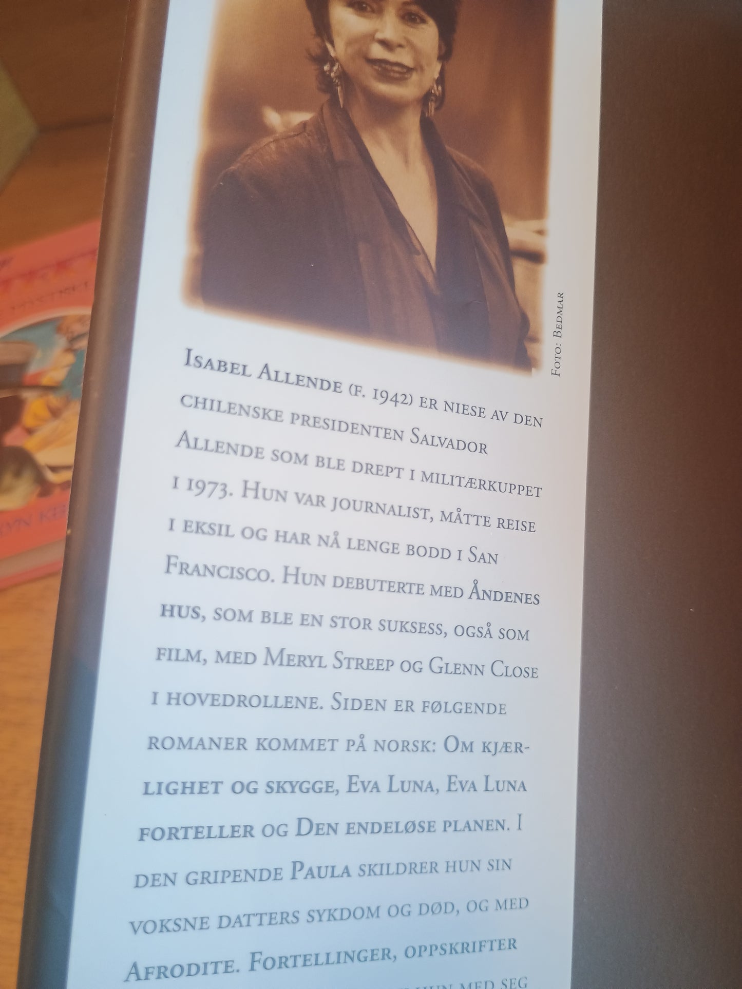 En lykkens datter, Isabel Allende