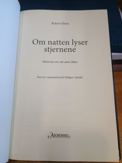 Om natten lyser stjernene, Robert Steen