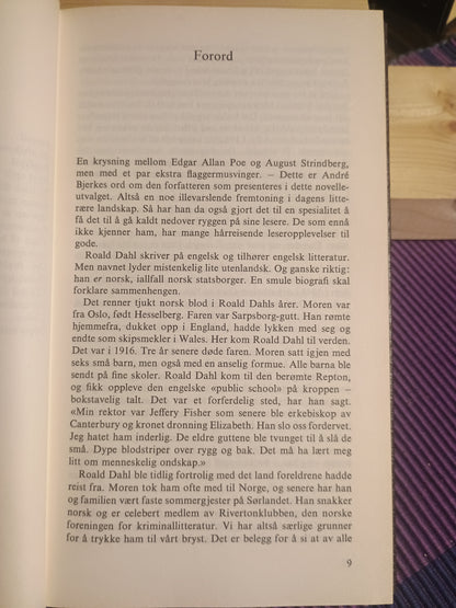 Selsomt selskap, Roald Dahl