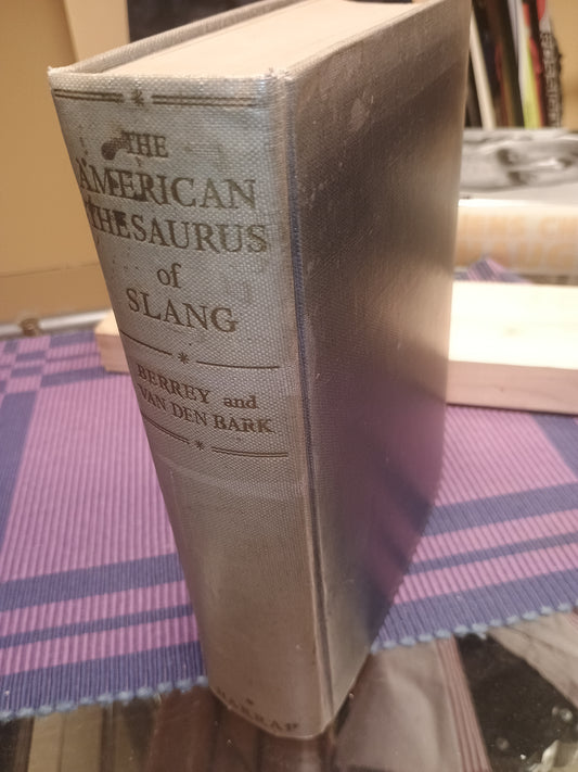 The American Thesaurus of Slang, Lester V. Berrey og Melvin van den Bark