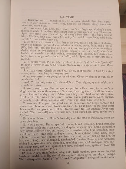 The American Thesaurus of Slang, Lester V. Berrey og Melvin van den Bark