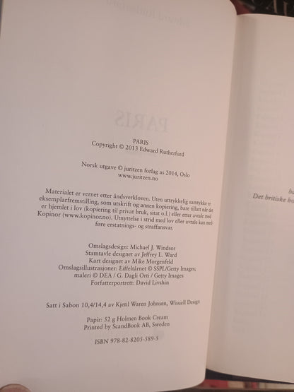 Paris, Edward Rutherfurd