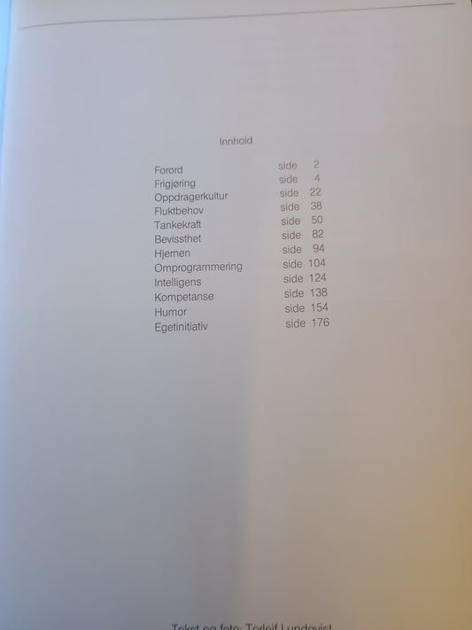 Under overflaten, Torleif Lundqvist