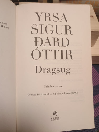 Dragsug, Yrsa Sigurddardóttir