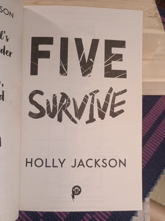 Five survive, Holly Jackson