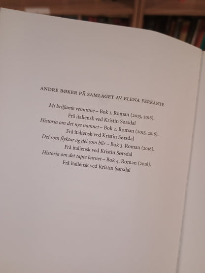 Historia om det nye navnet. Napoli-kvartetten. Bok 2, Elena Ferrante