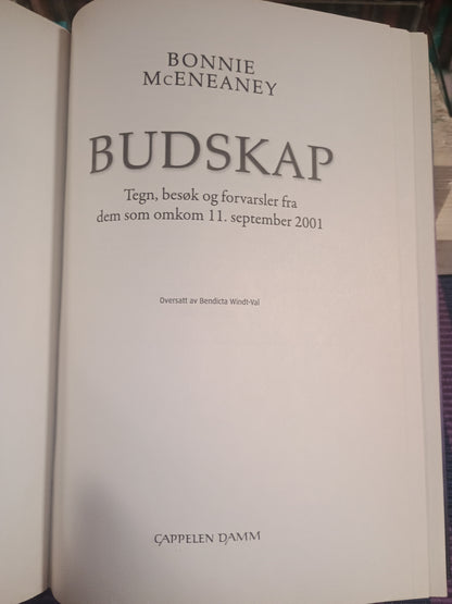 Budskap: Tegn, besøk og forvarsler fra dem som omkom 11. september 2011, Bonnie McEneaney