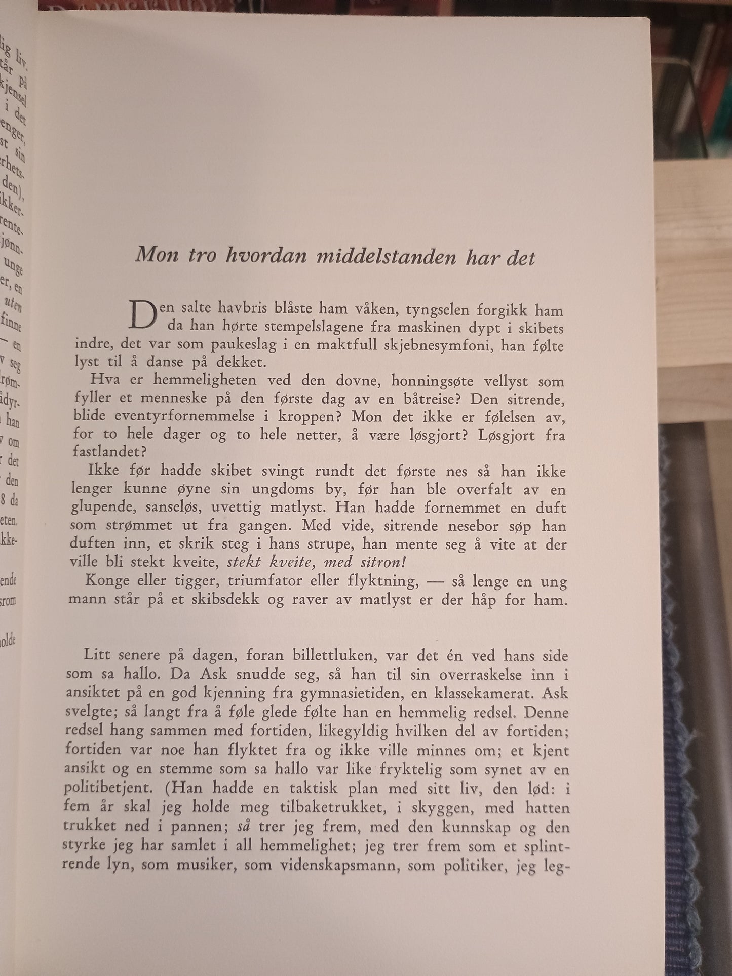 Sangen om den røde rubin, Agnar Mykle