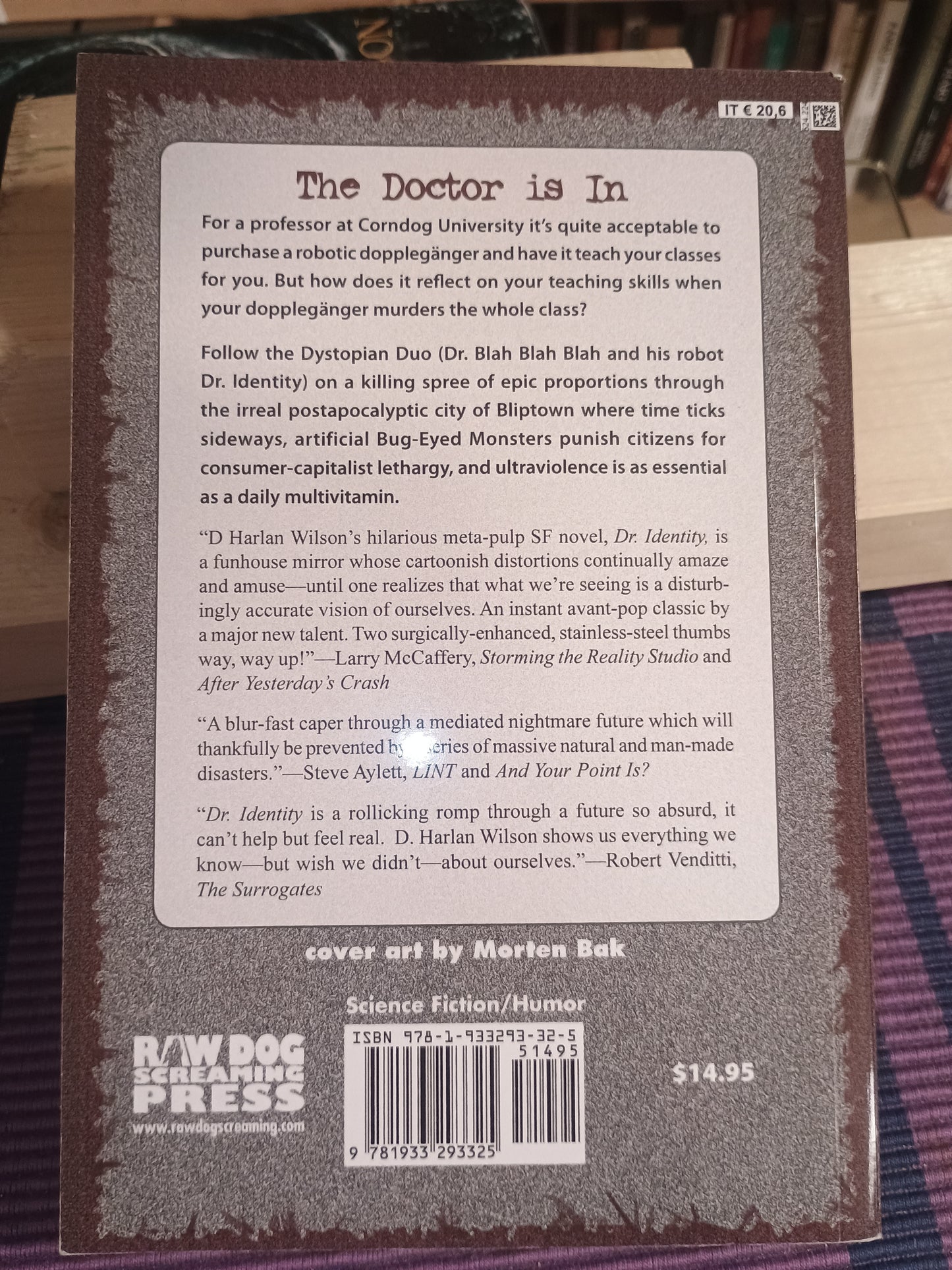 Dr. Identity, D. Harlan Wilson
