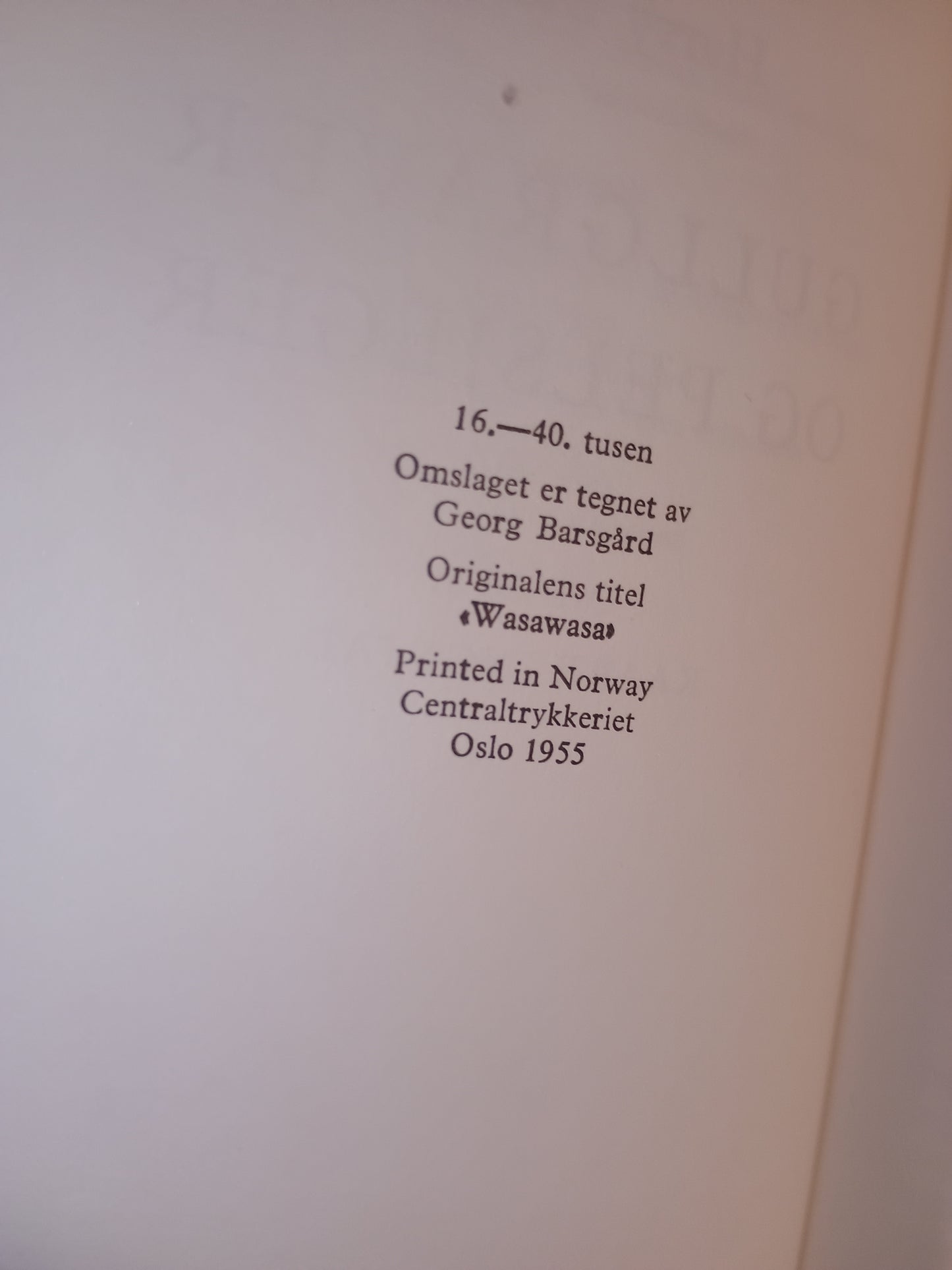 Gullgraver og pelsjeger, Harry Macfie