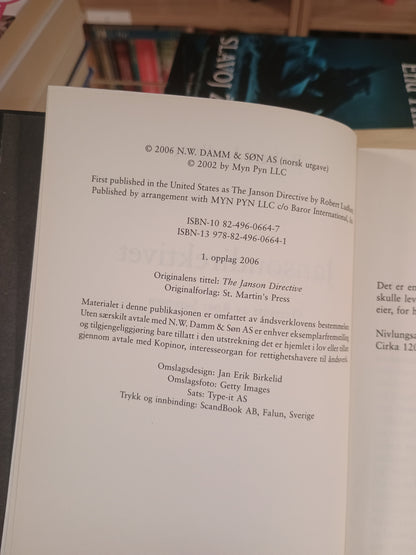 Janson direktivet, Robert Ludlum