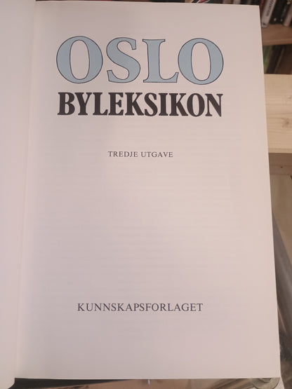 Oslo Byleksikon, Reidar Hanssen
