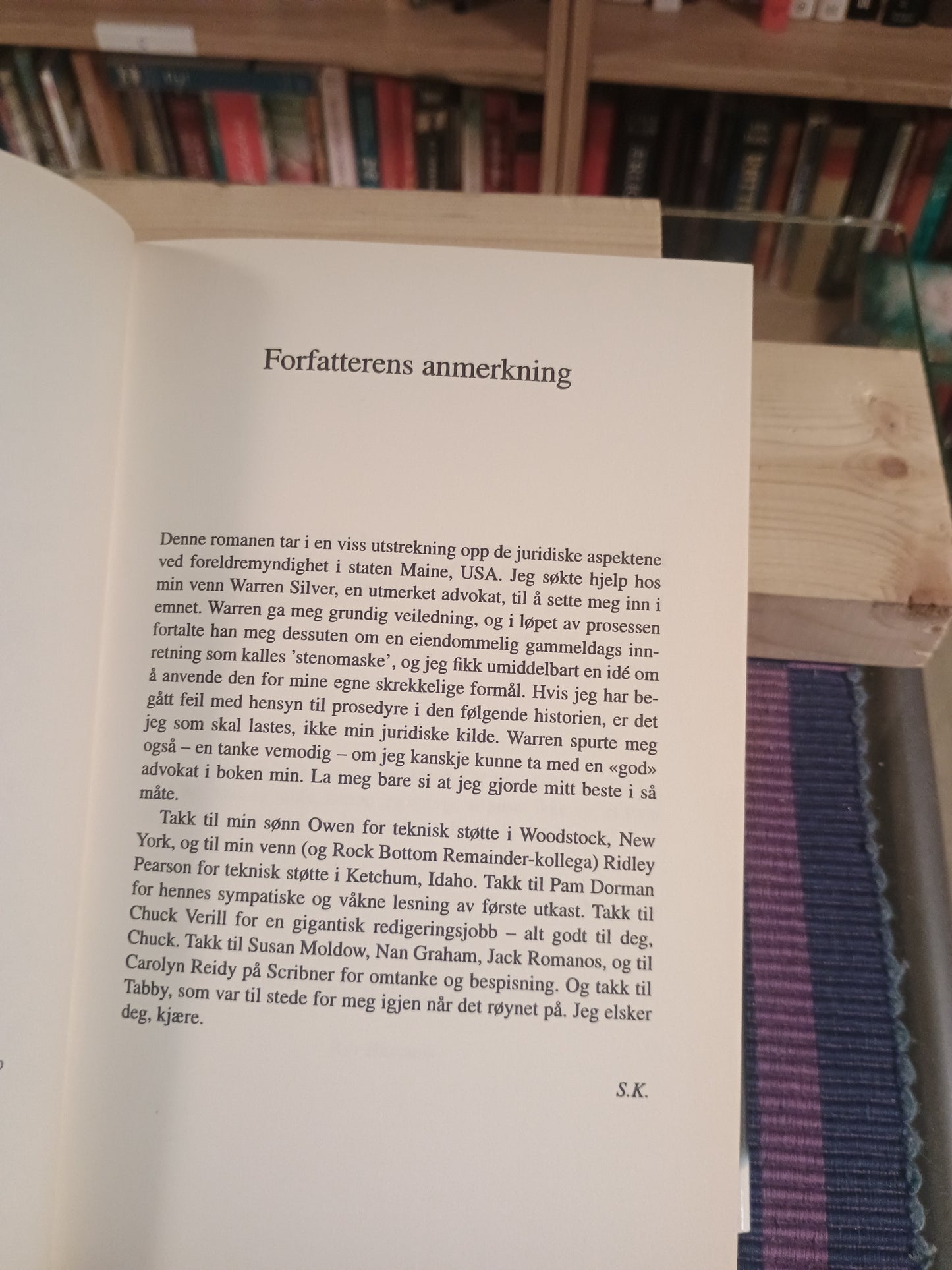 Skinn og bein, Stephen King