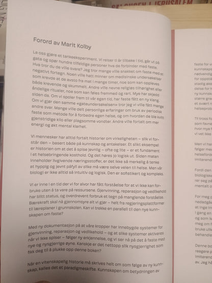 Femdagers nullstilling; Forny kroppen innenfra med spisende faste, Inge Lindseth og Susan Stave