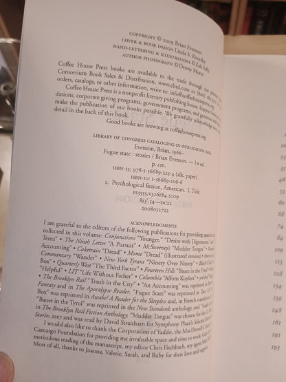 Figur State, Brian Evenson