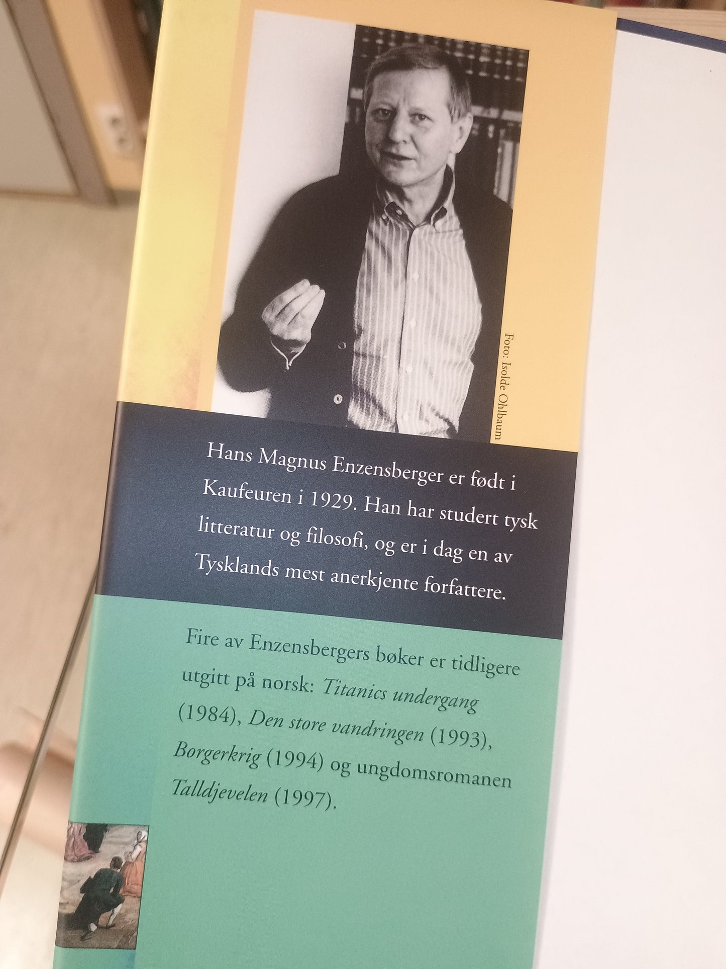 Hvor har du vært, Robert?, Hans Magnus Enzensberger