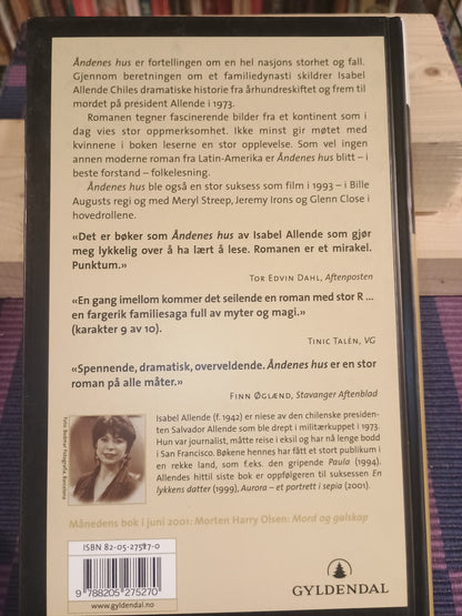 Åndenes hus, Isabel Allende