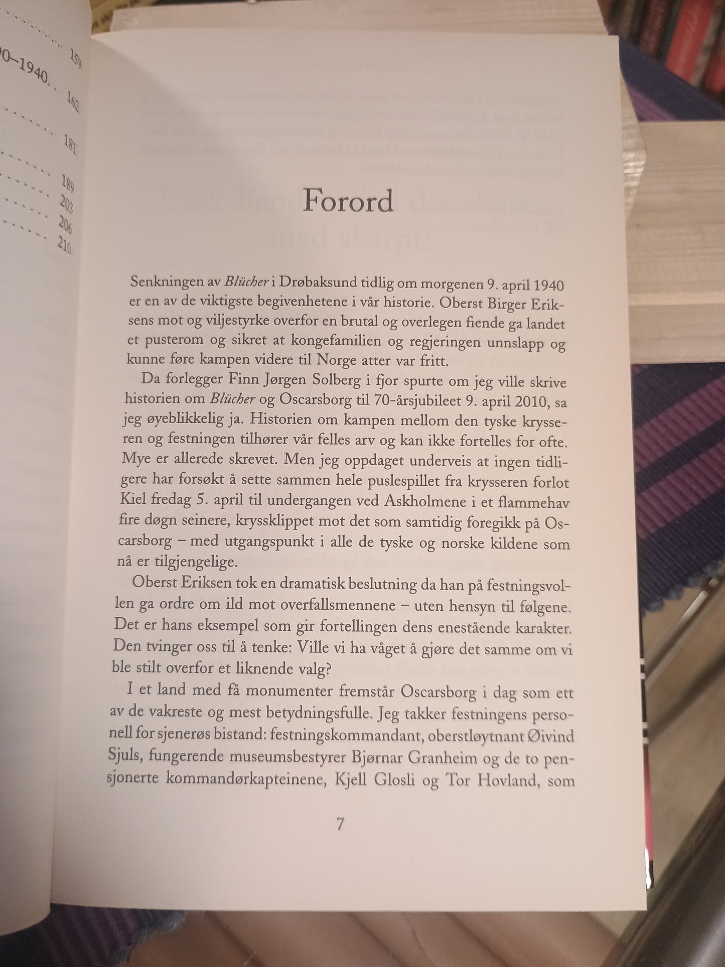 Krysseren Blücher, Alf R. Jacobsen bsen