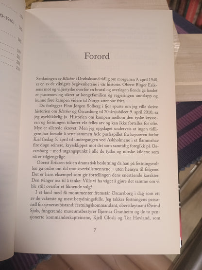 Krysseren Blücher, Alf R. Jacobsen bsen