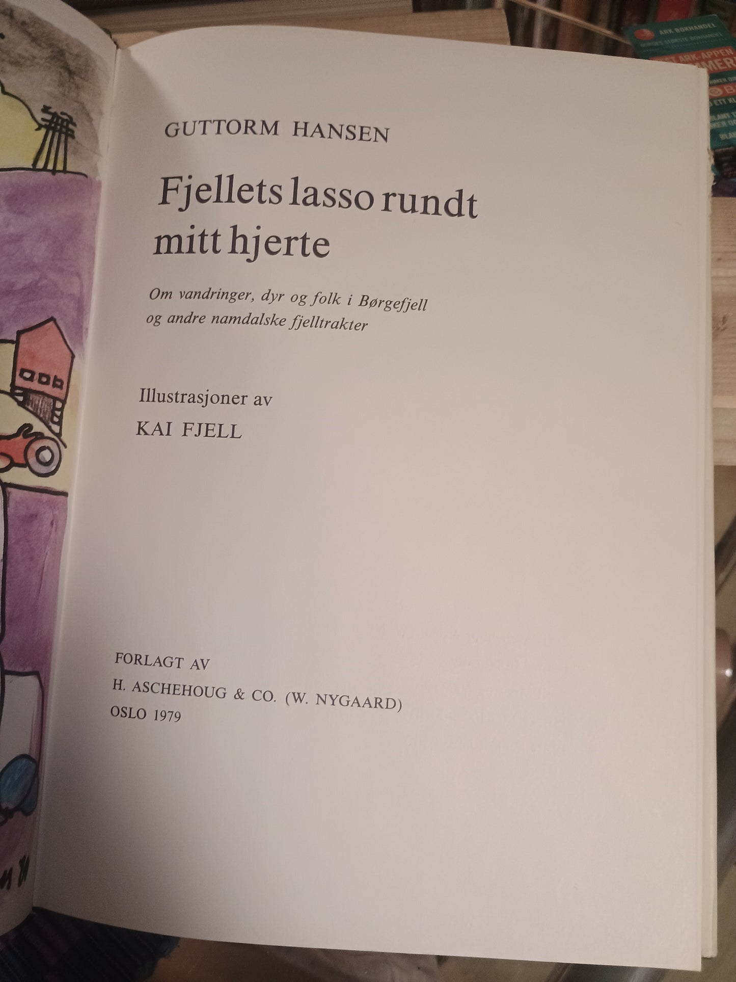 Fjellets lasso rundt mitt hjerte, Guttorm Hansen