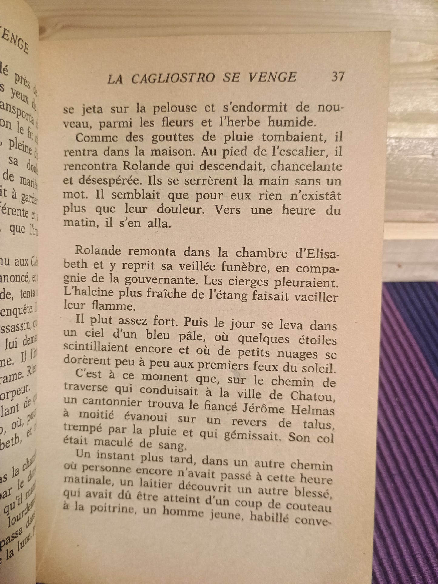La Cagliostro se venge, Maurice Leblanc