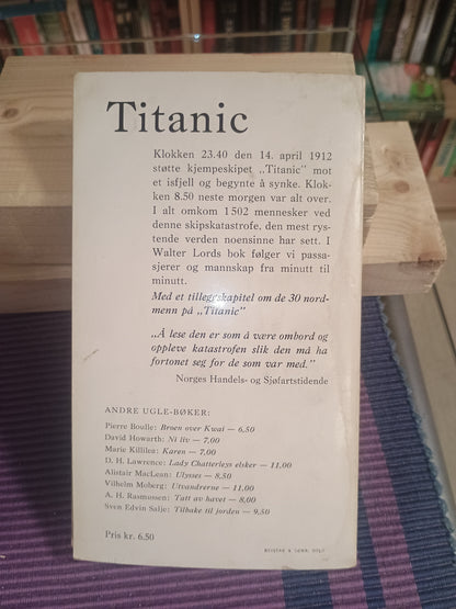 Titanic: Verdens største skipskatastrofe, Walter Lord