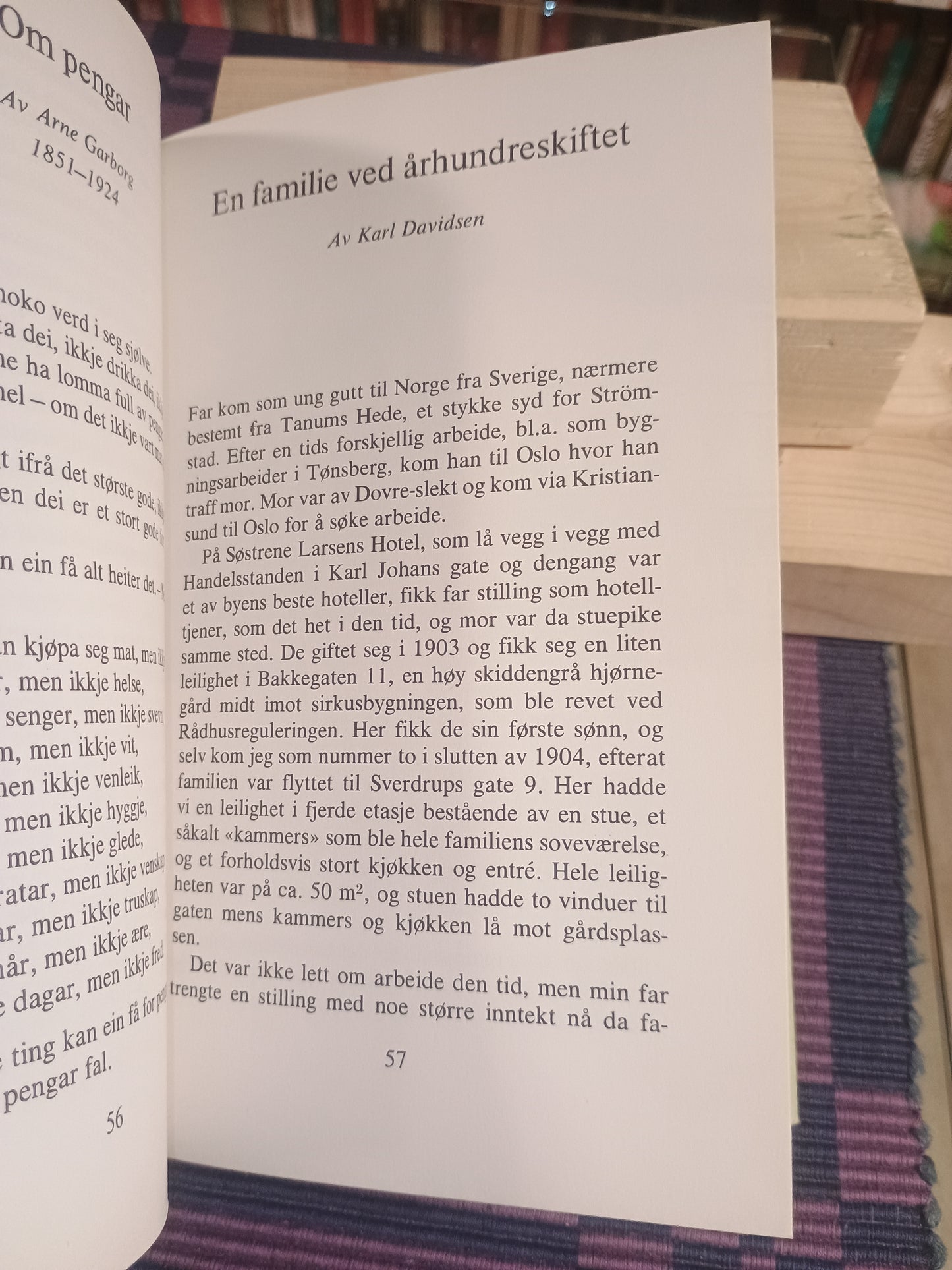 ....som det var i går, Sigmund Fjeldbu