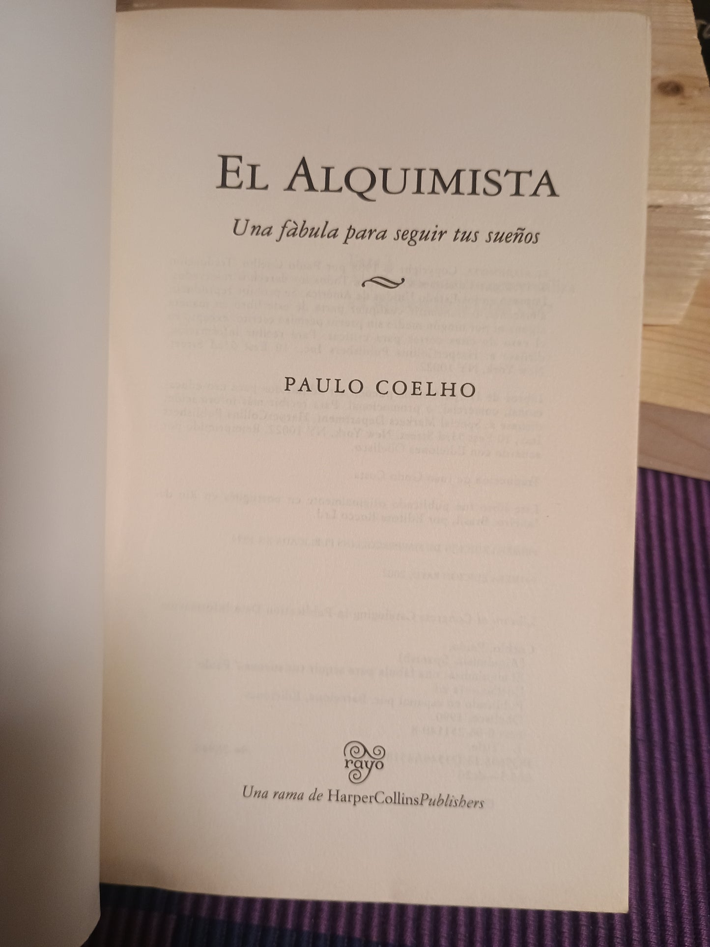 El alquimista, Paulo Coelho