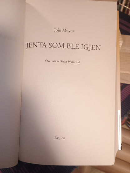 Jenta som ble igjen, Jojo Moyes