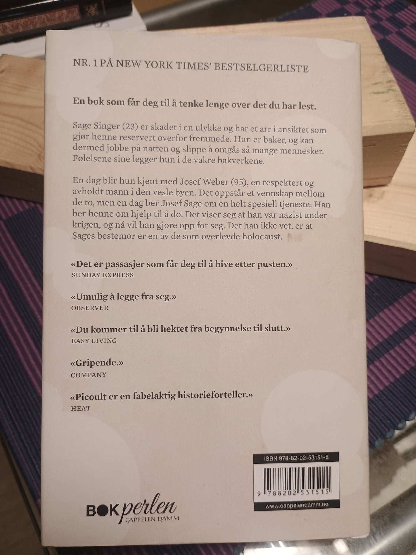 Historiefortelleren, Jodi Picoult