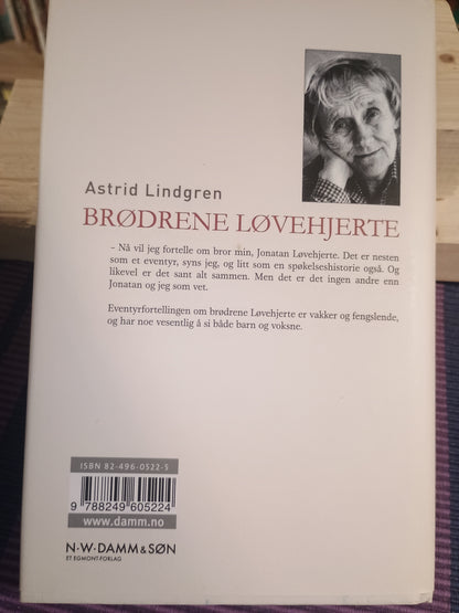 Brødrene Løvehjerte, Astrid Lindgren