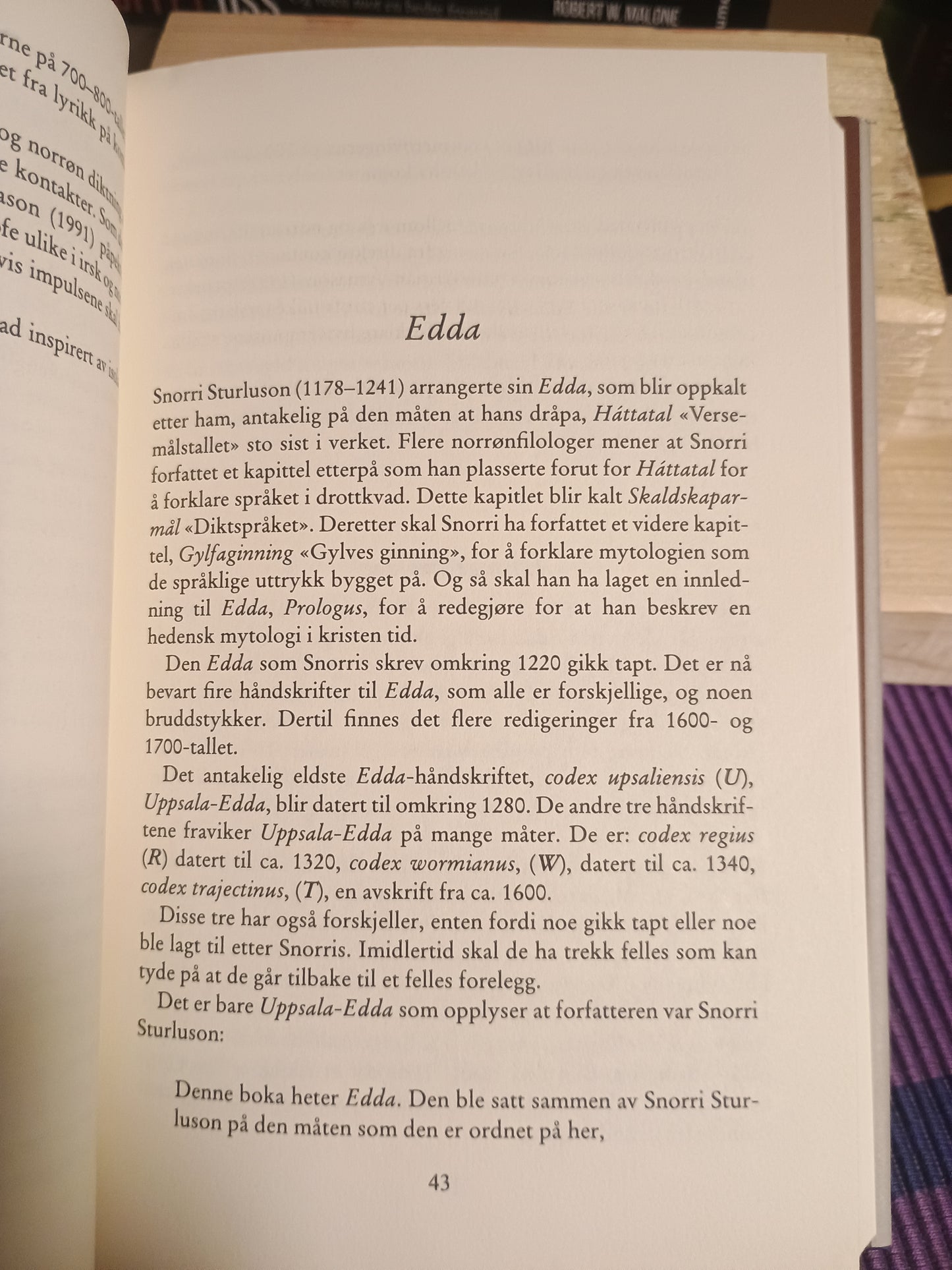 Brage: Dikt og tidsånd, Örn Sævar Thorleifsson