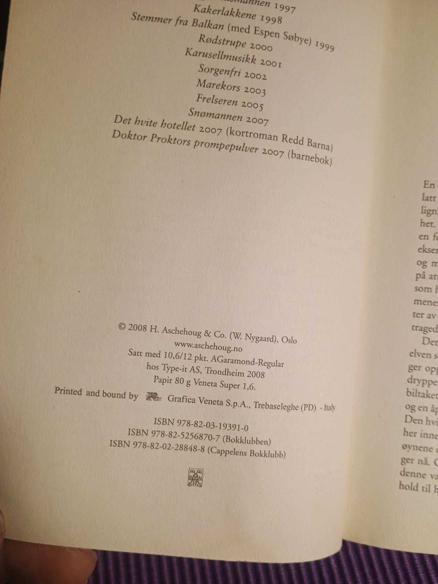 Hodejegerne, Jo Nesbø