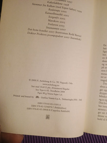 Hodejegerne, Jo Nesbø
