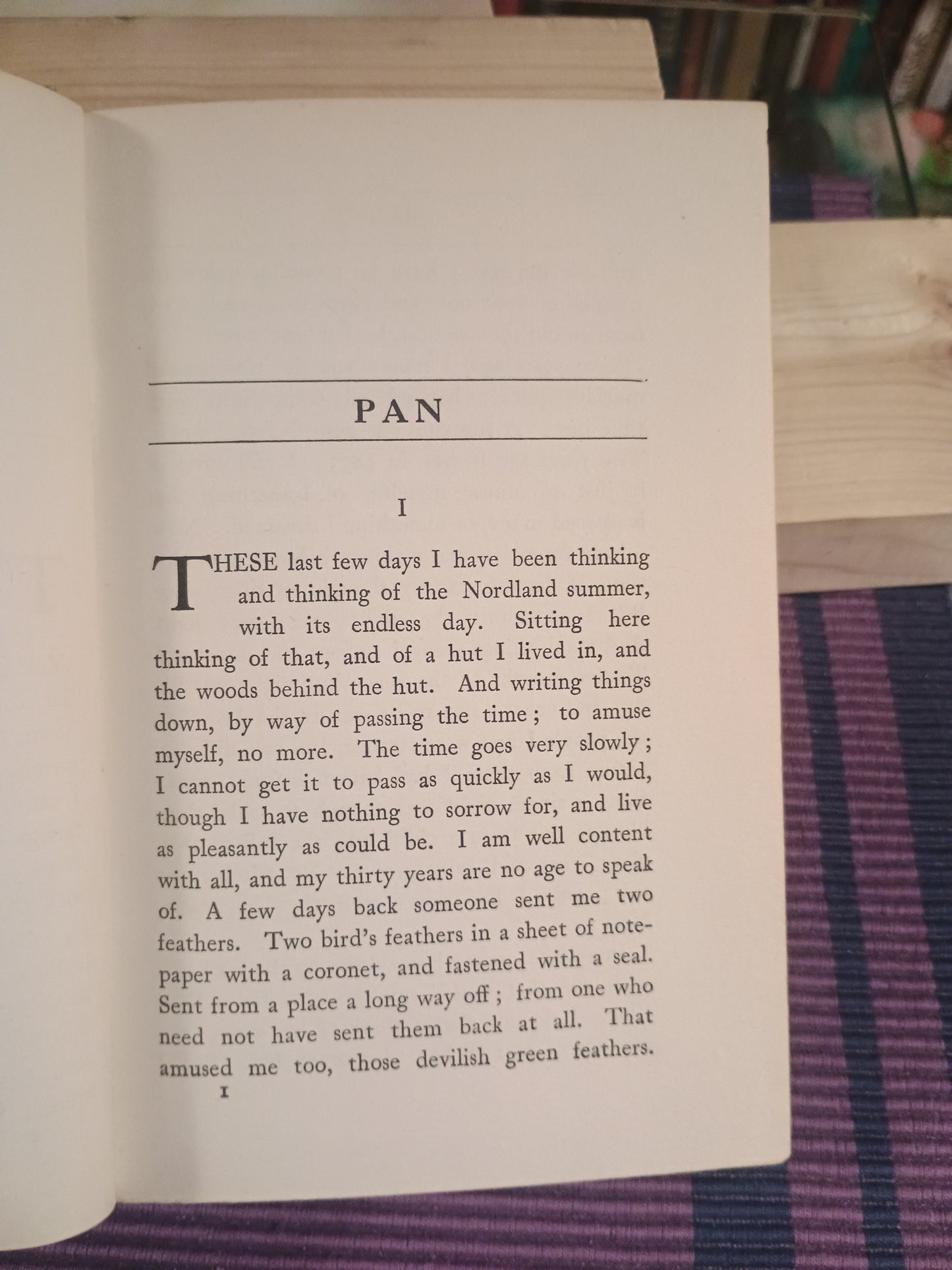 Pan, Knut Hamsun