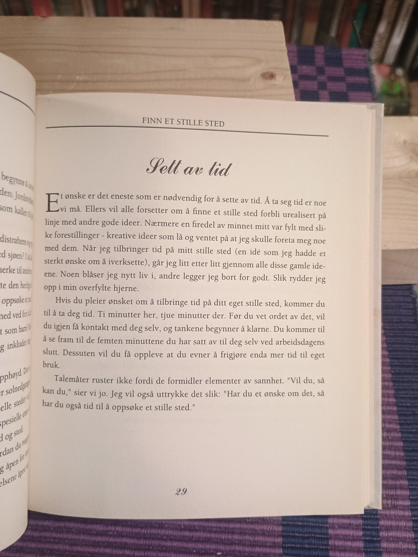Finn et stille sted, Nancy O'Hara