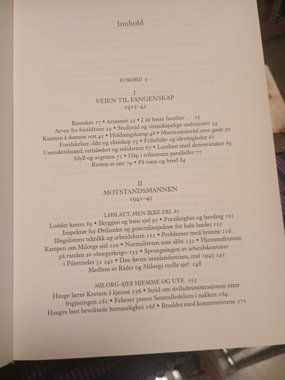 Jens Chr. Hauge - fullt og helt, Olav Njølstad