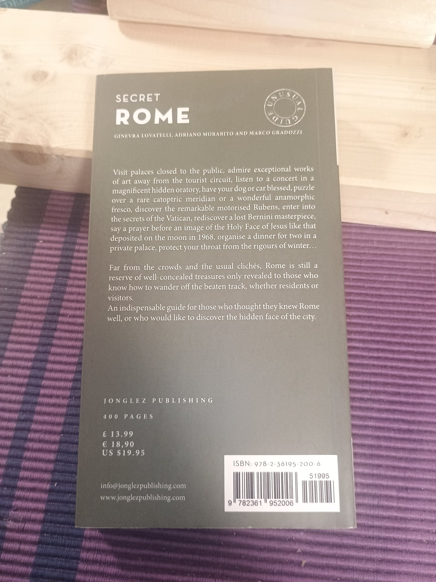 Secret Rome, G. Lovatelli, A. Morabito og M. Gradozzi
