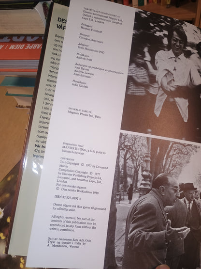 Vår forunderlige verden, Desmond Morris