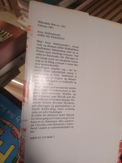 Aske og diamant, Jerzy Andrzejewski